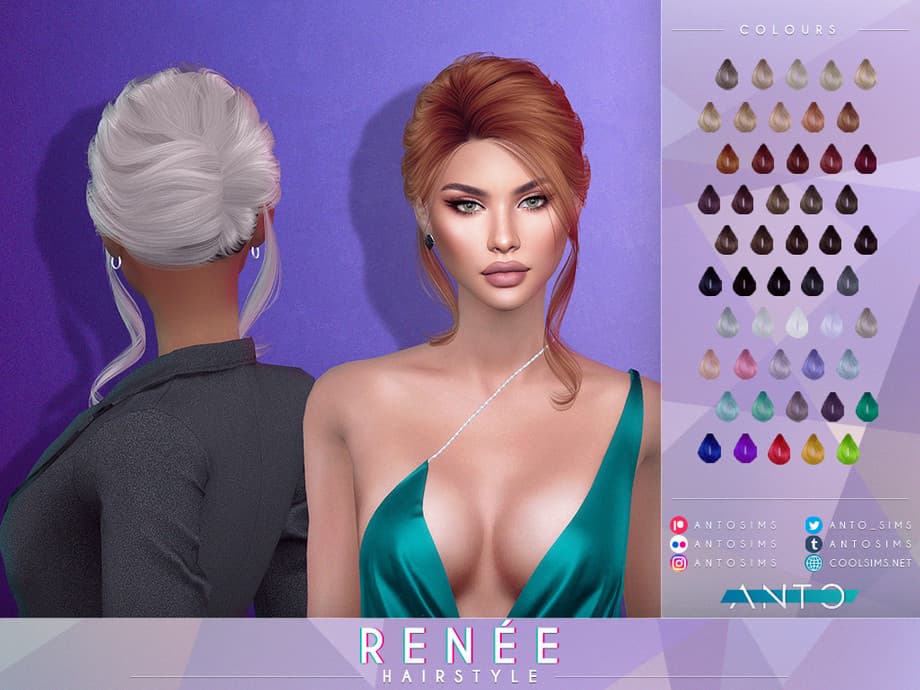 Прическа Renee Hairstyle